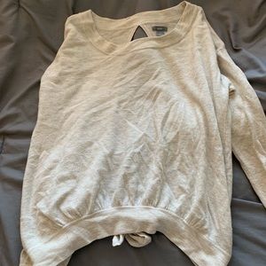 Aerie open back long sleeve